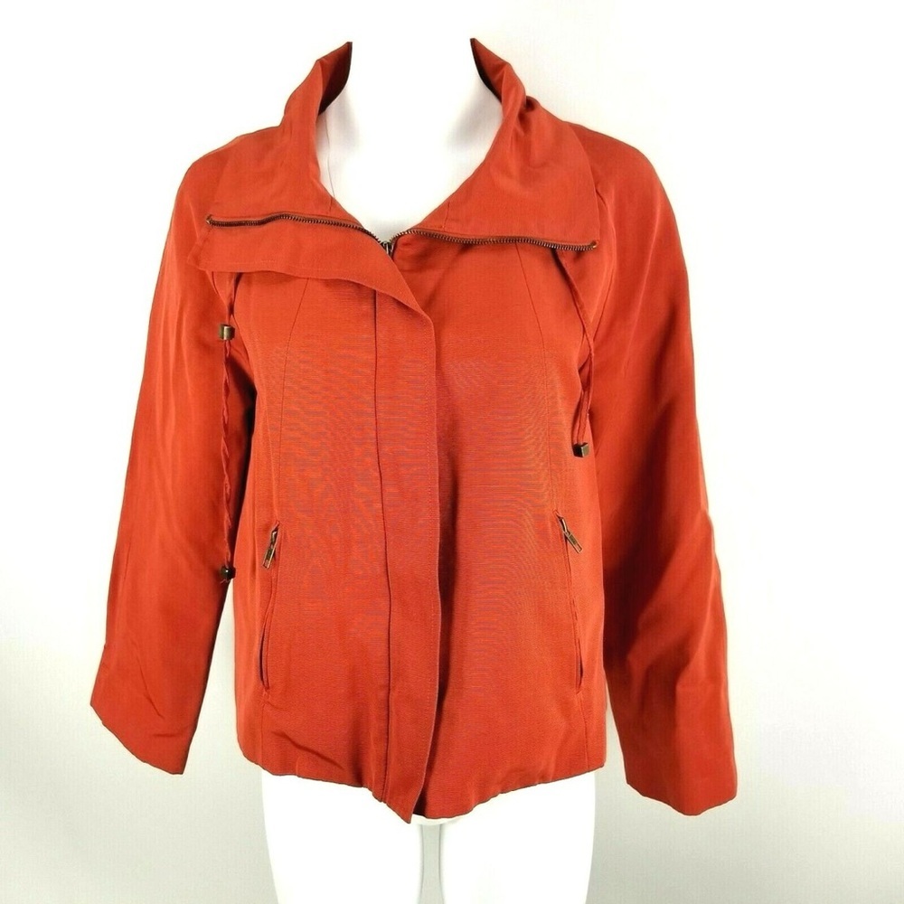 Chico's Rust Utility Jacket - image 1
